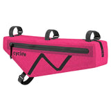 Sacoche de cadre Cyclite FRAME BAG / 02 Pink Rush