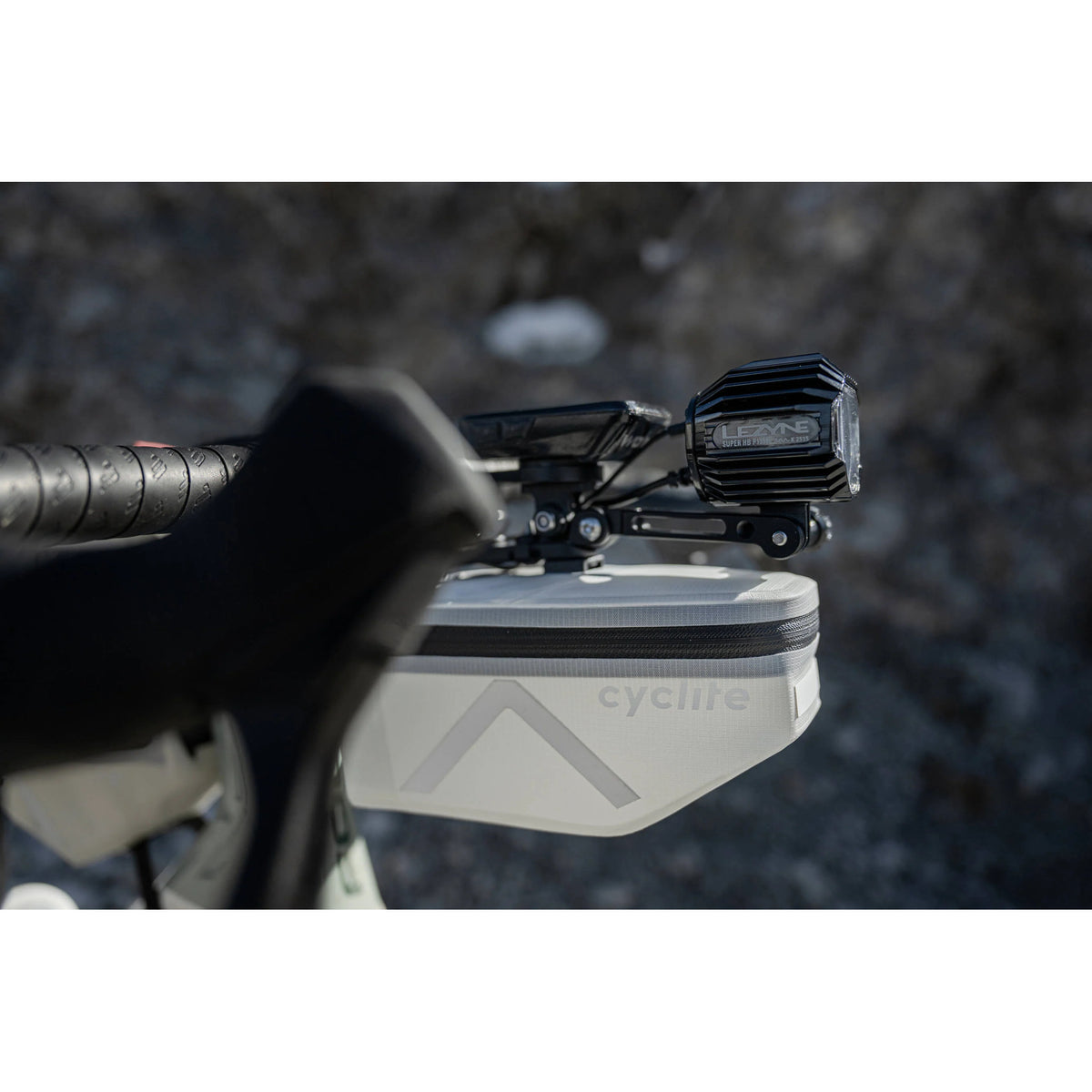Cyclite Nano 01-1.3L Light Grey Handlebar Bag