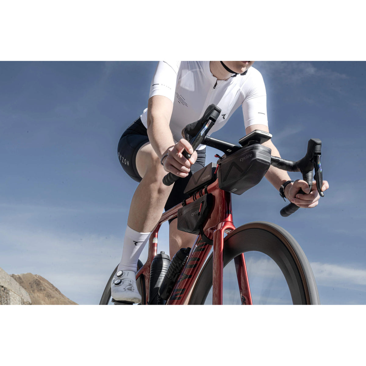 Cyclite Nano 01-1.3L Black Handlebar Bag