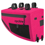 Sacoche de guidon Cyclite HANDLE BAR AERO BAG / 02 Pink Rush