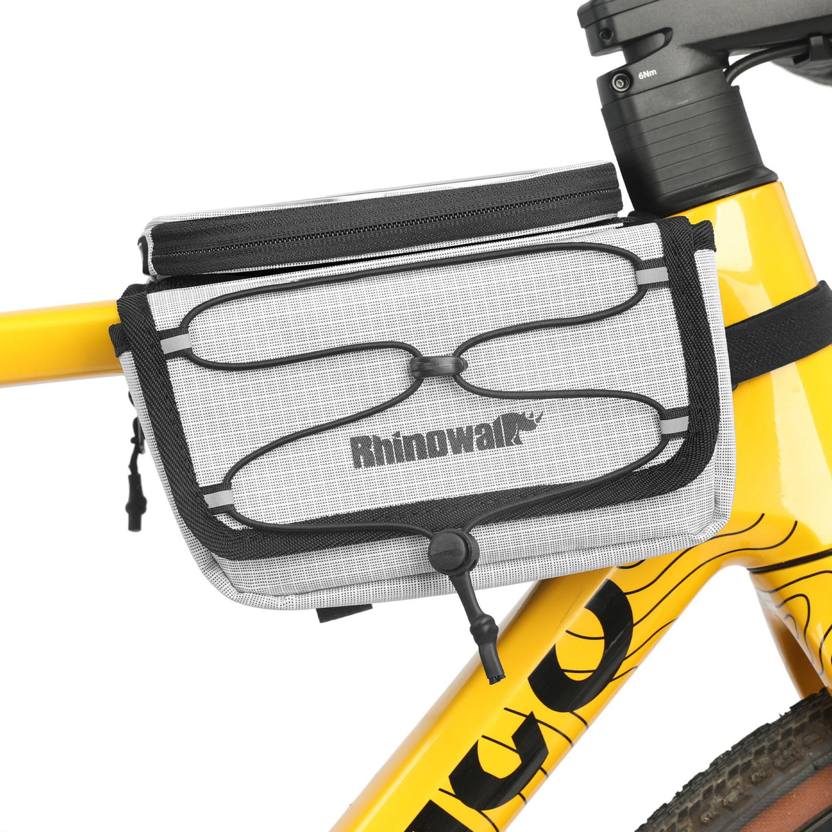Sacoche de cadre Rhinowalk avec support téléphone tactile