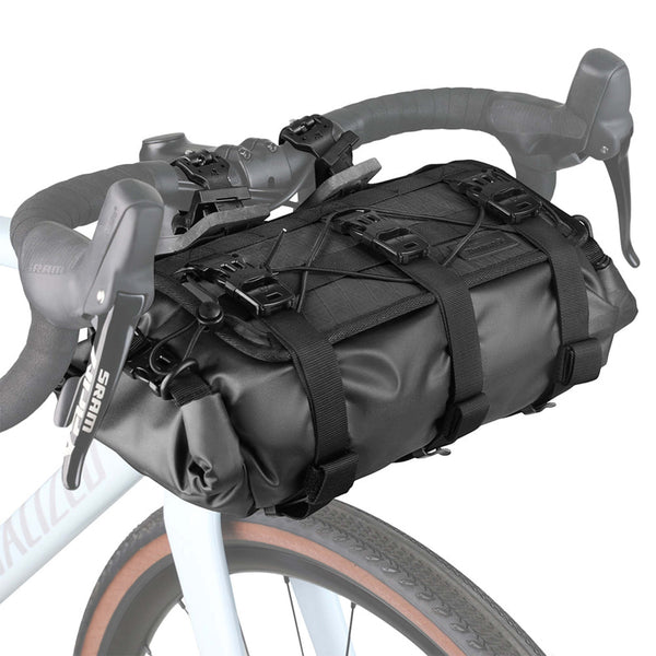 Sacoche de guidon RHINOWALK Handlebar Bag Wilderness Series 8-13L Noir