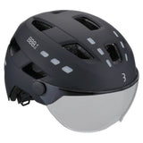 Casque de vélo avec visière BBB District Led Noir
