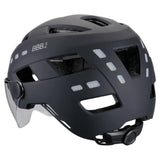 Casque de vélo avec visière BBB District Led Noir