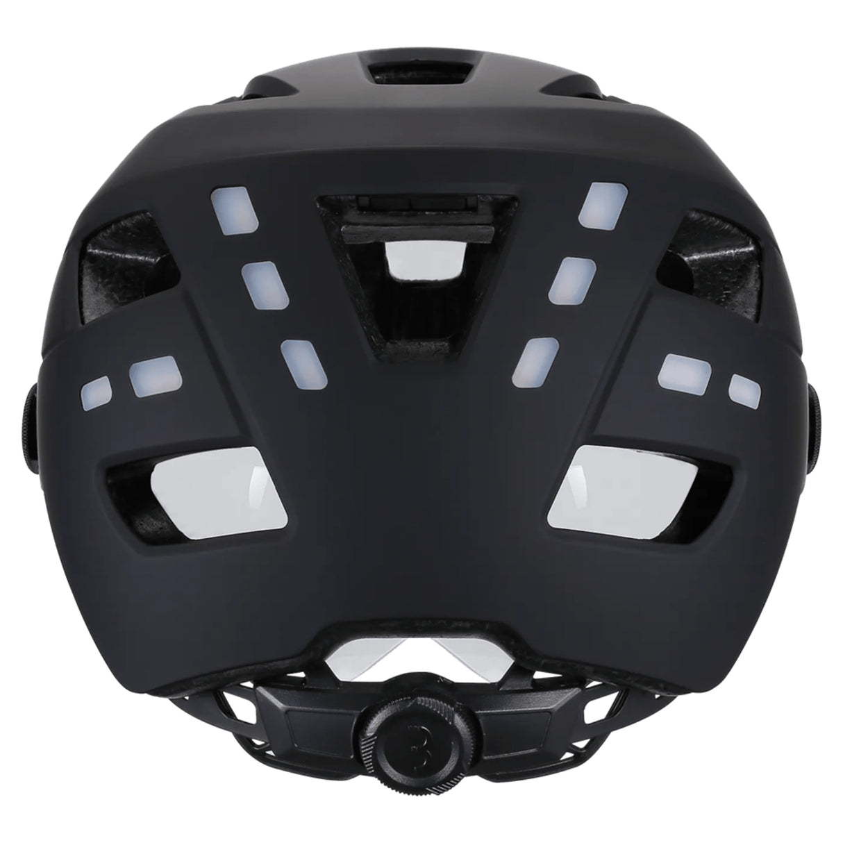 Casque de vélo avec visière BBB District Led Noir