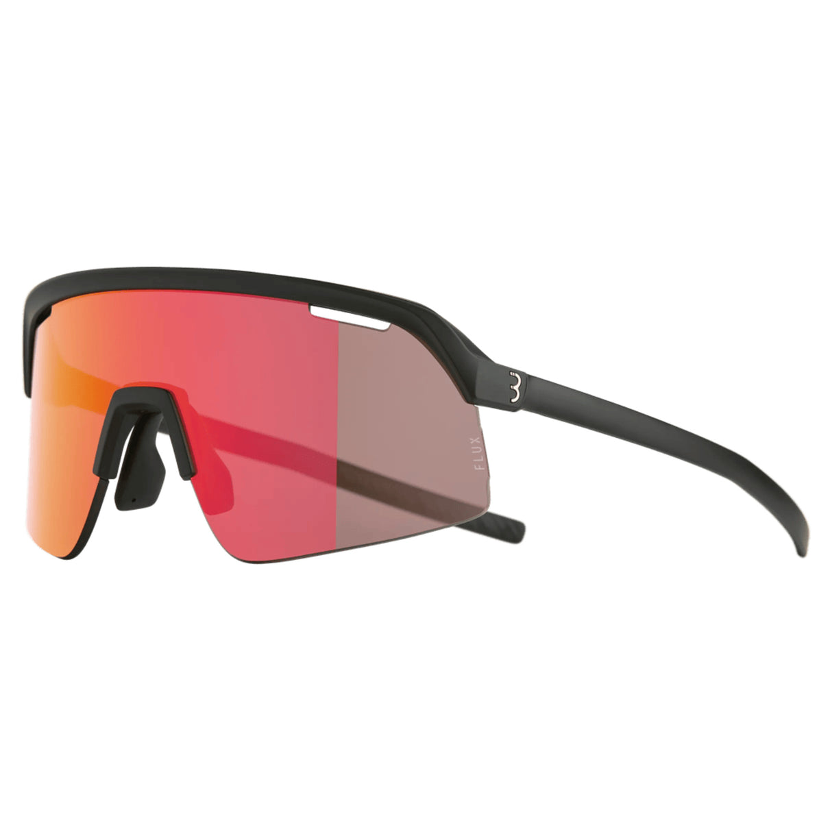 BBB Valor Flux Black/Red Glasses