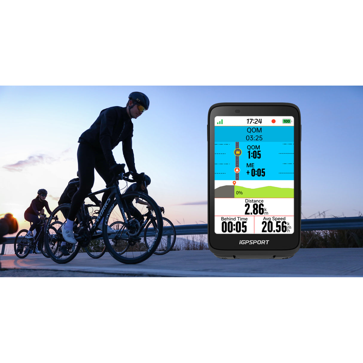 Compteur de vélo iGPSSPORT BiNavi