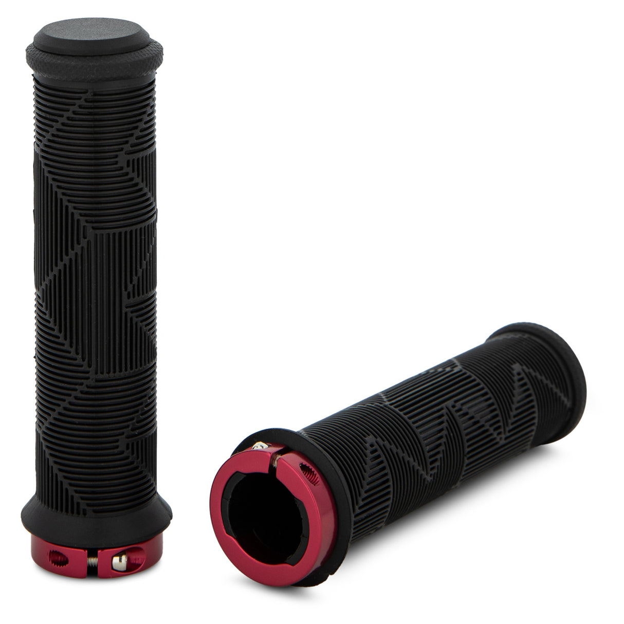Poignées Cluxx Grab 100 Noir/Rouge