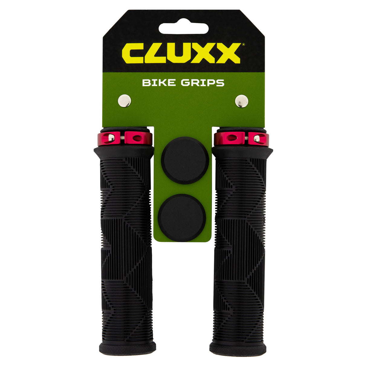Poignées Cluxx Grab 100 Noir/Rouge