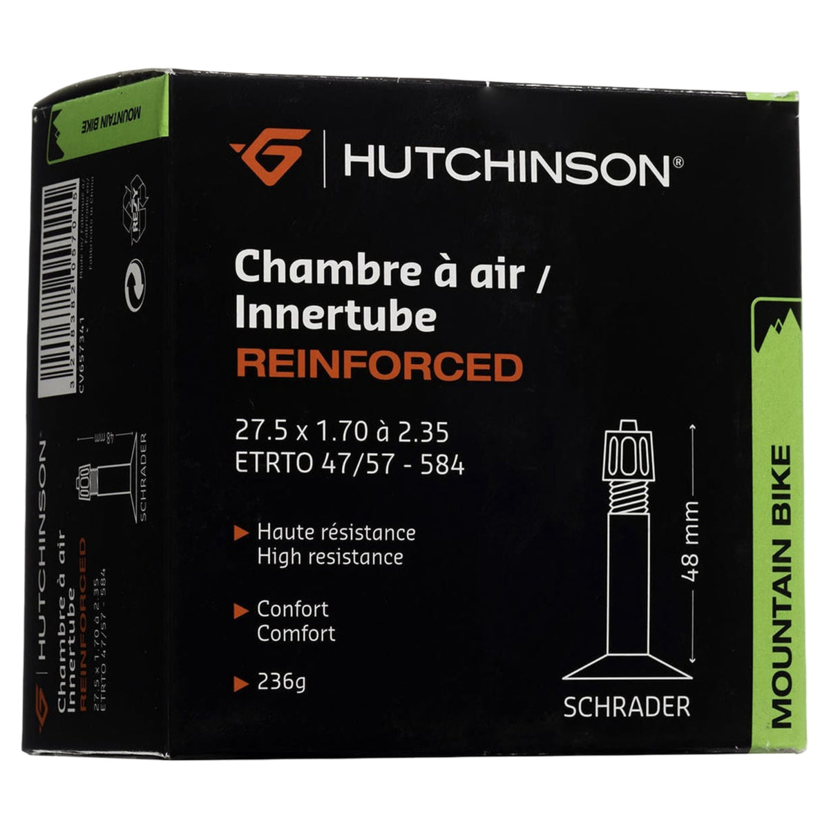 Chambre à air Hutchinson Reinforcée 27.5x1.70-2.35