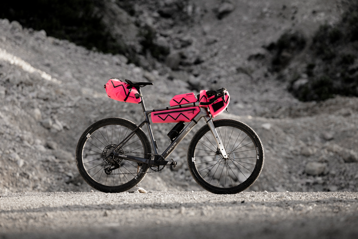 Sacoche de cadre Cyclite FRAME BAG / 02 Rose