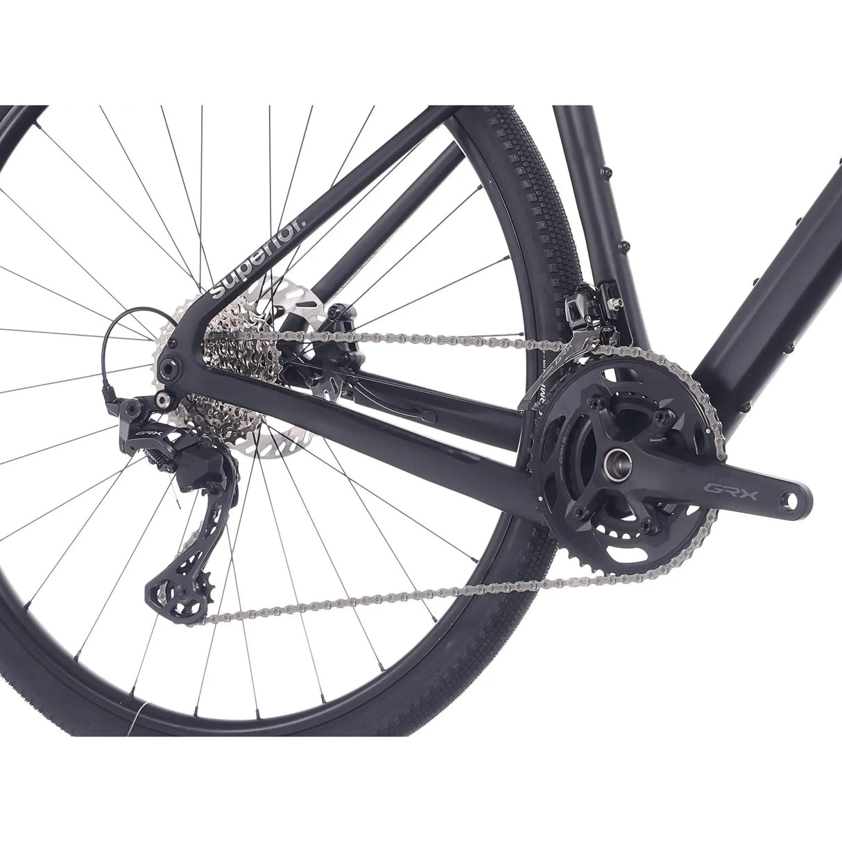 Vélo gravel Superior GA 9.3 Gloss Black