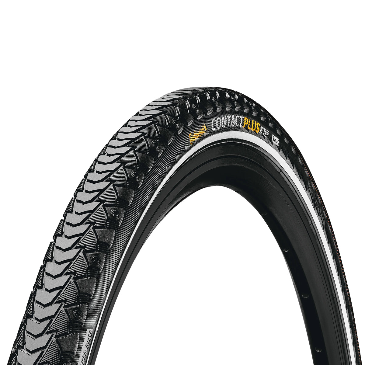 Pneus Continental Contact plus bande reflex 700 x 37c