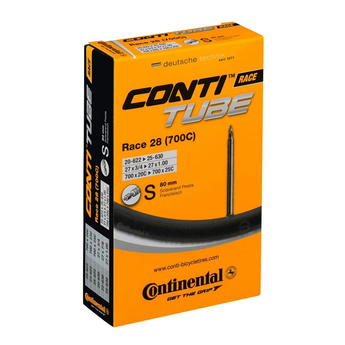 Chambre à air Continental CAA RACE 28 700X20-25