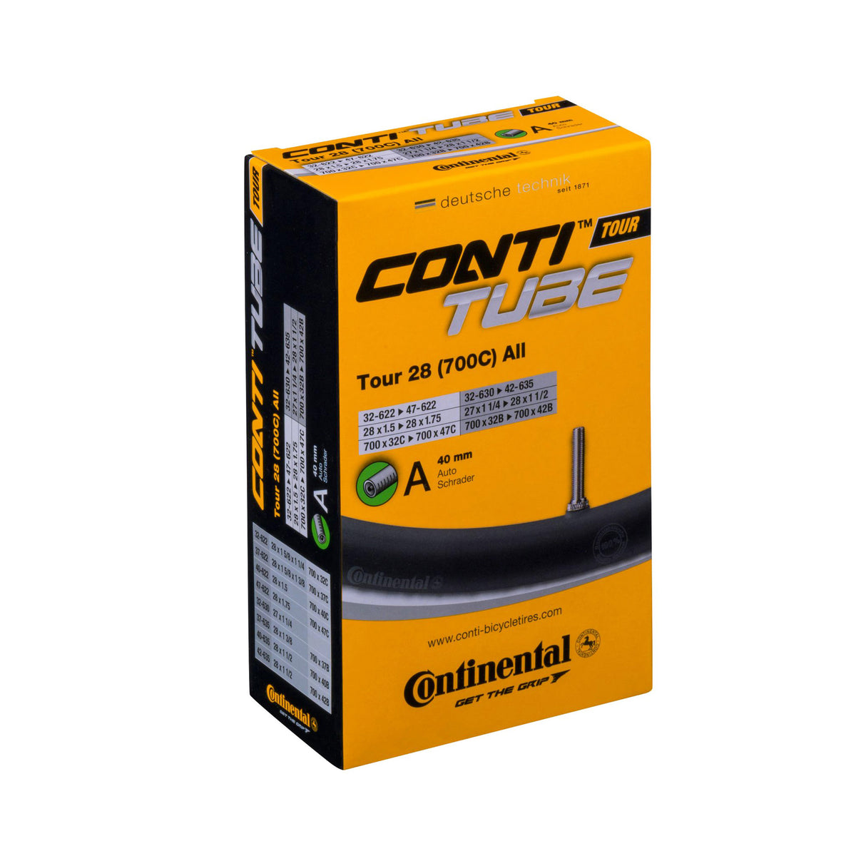 Chambres à air Continental CAA TOUR 28 700X32-47