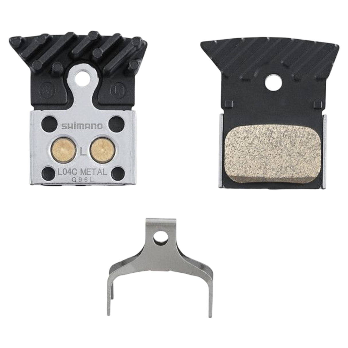 Plaquettes de frain Shimano L04C-MF métal