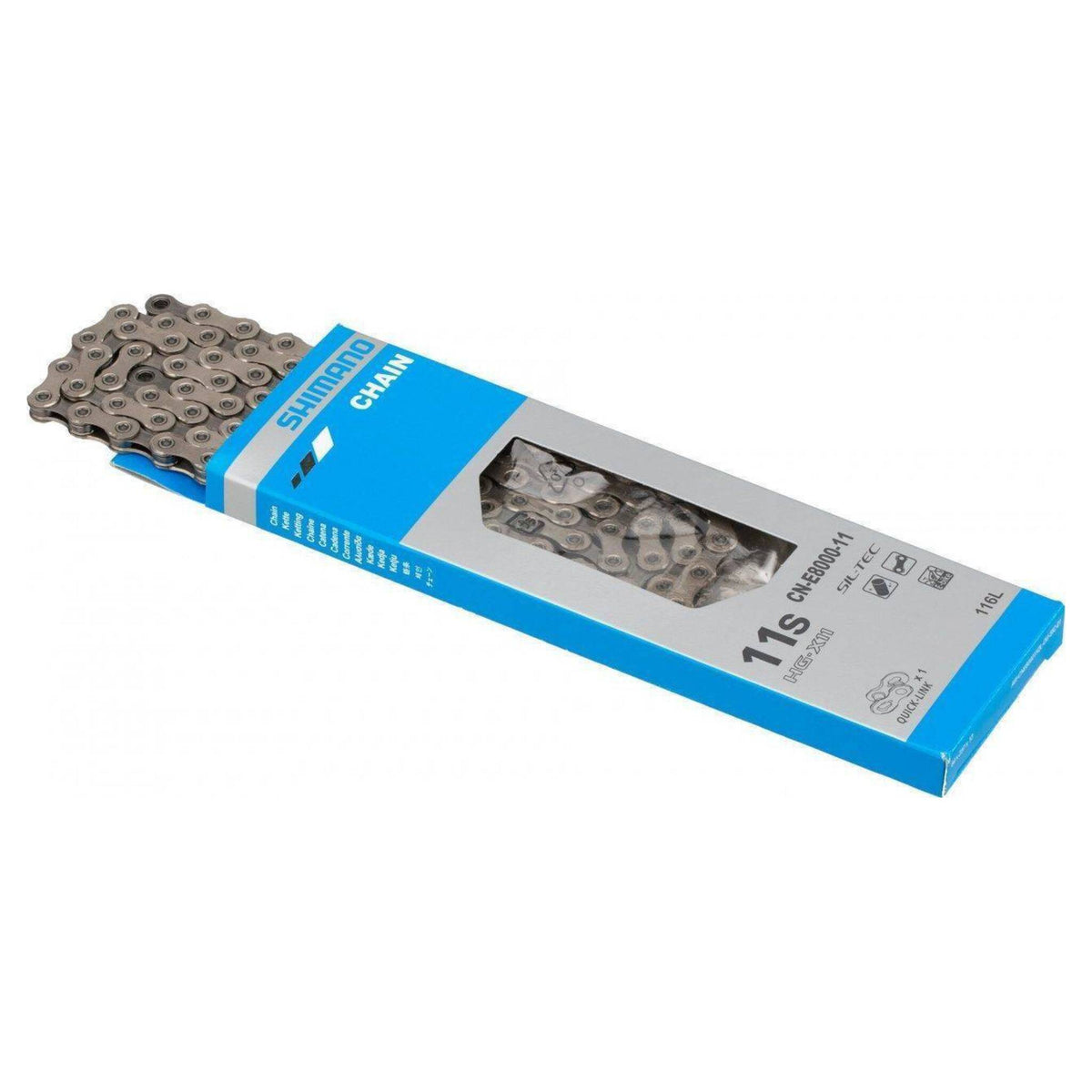 Chaîne de vélo SHIMANO E8000 Quick Link 11V