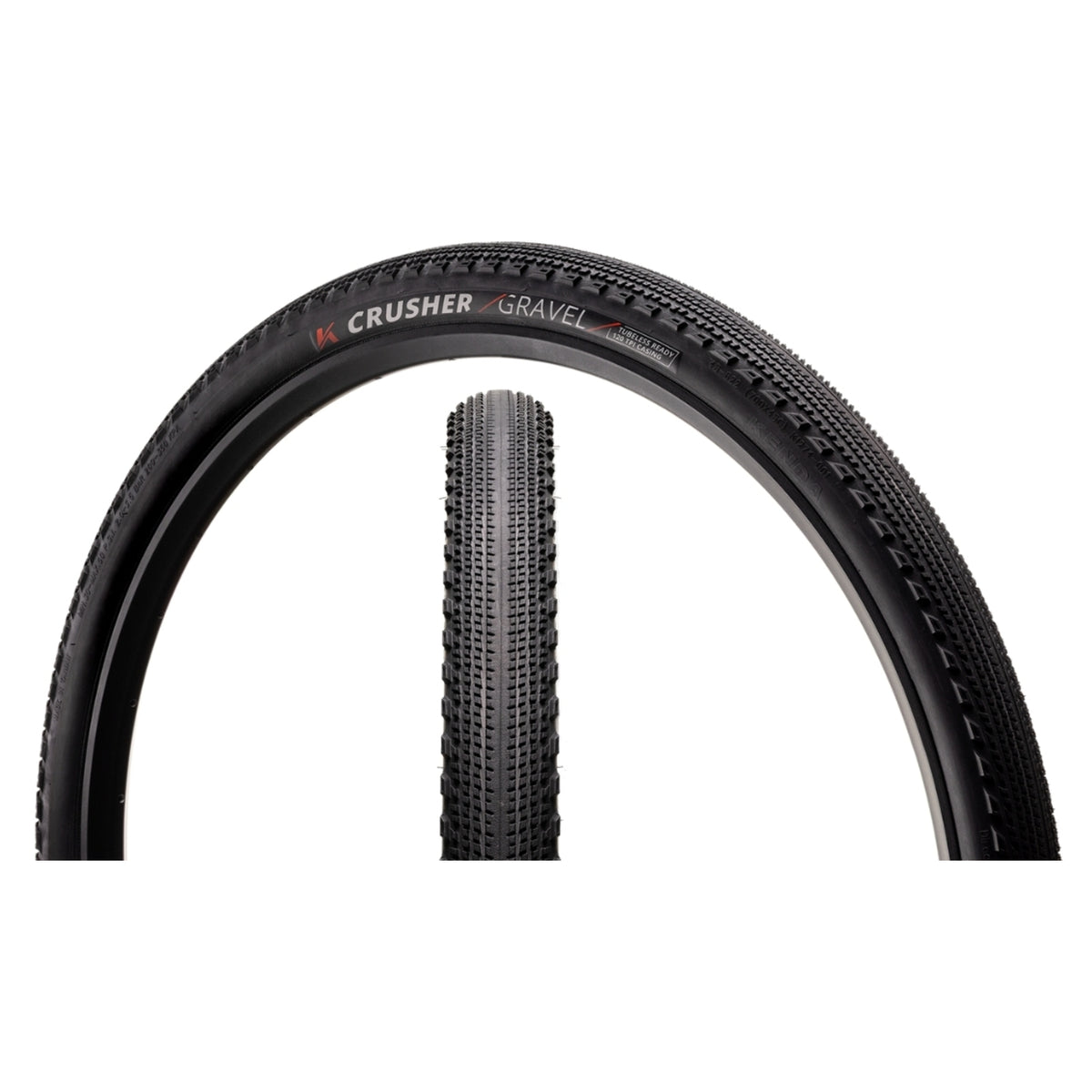 Pneu Kenda Crusher Gravel 60TPI Noir
