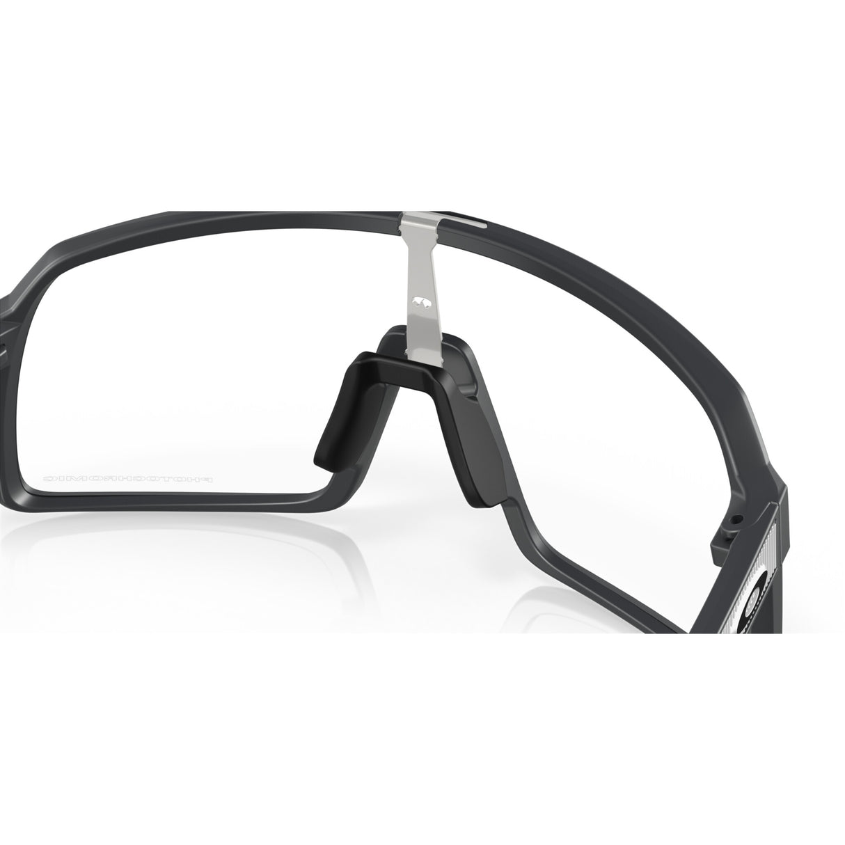 Lunettes Oakley Sutro Matte Carbon, Clear to Black Iridium Photo