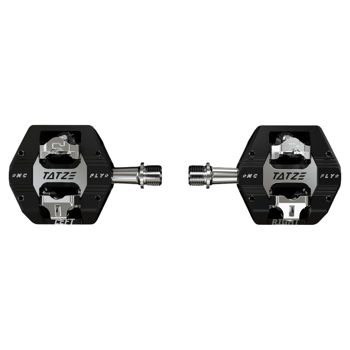 Pédales Automatiques Tatze Mc-Fly Noir