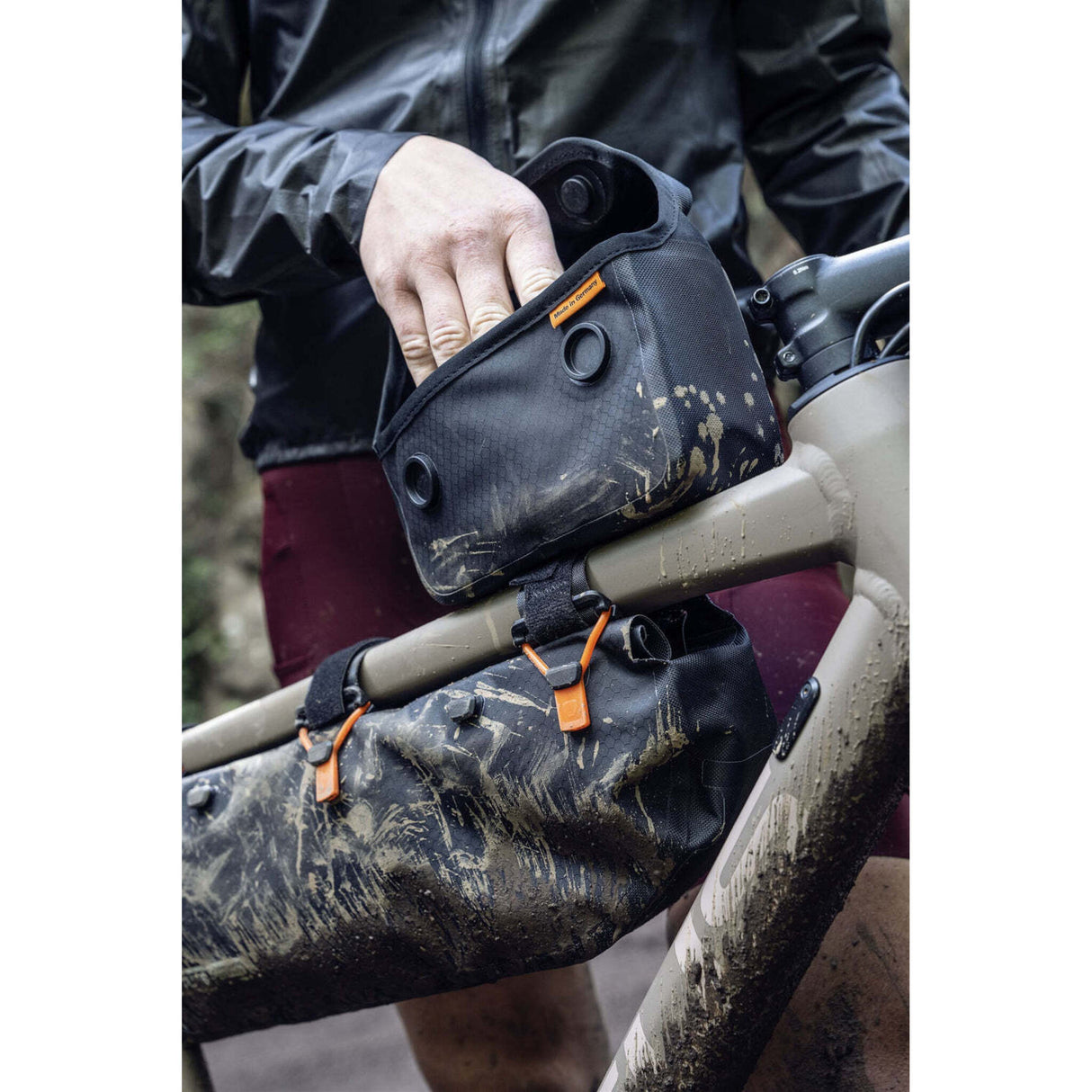 Sacoche de cadre Ortlieb Fuel-Pack Dark Sand