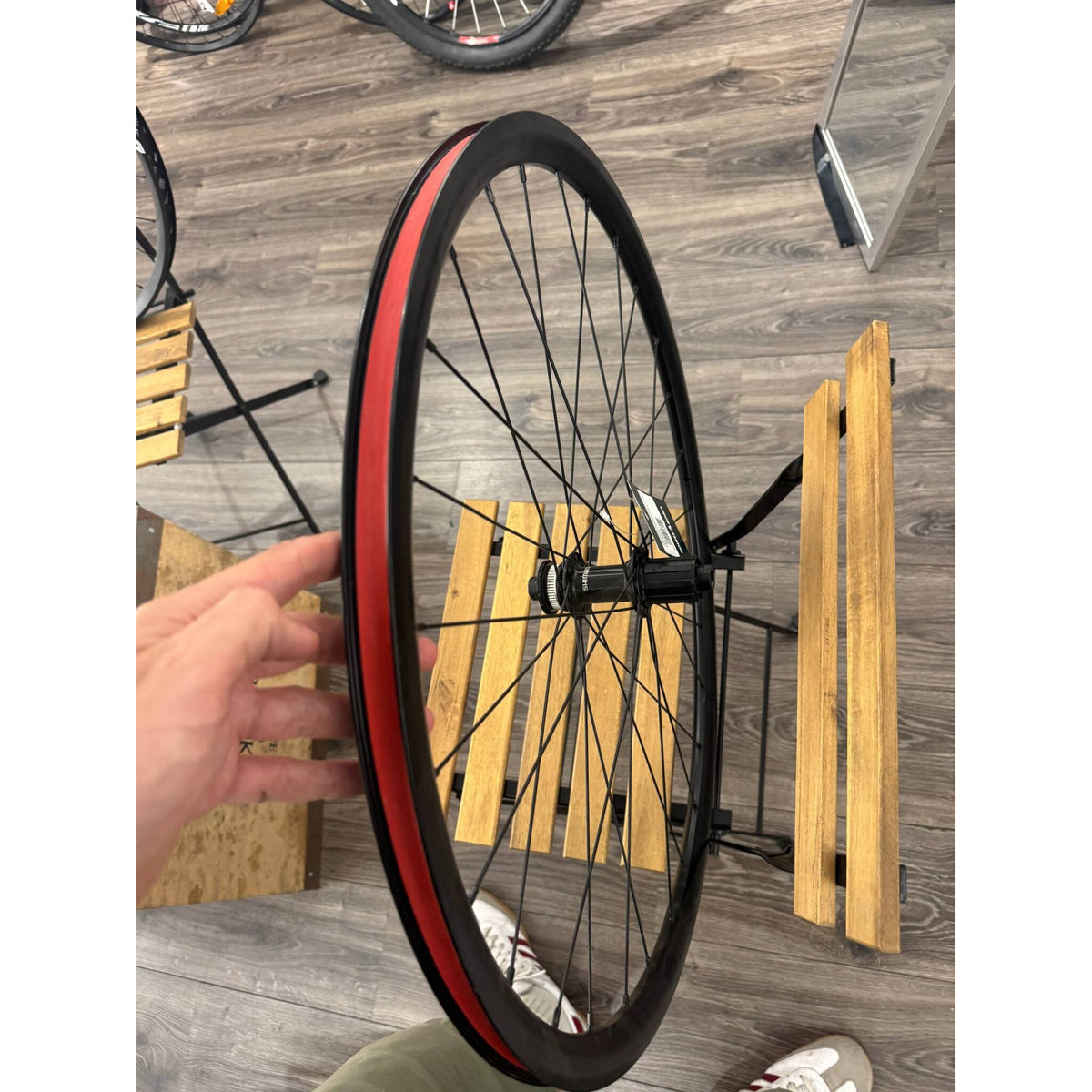 Roues complétes occasions SHIMANO Center Lock 700