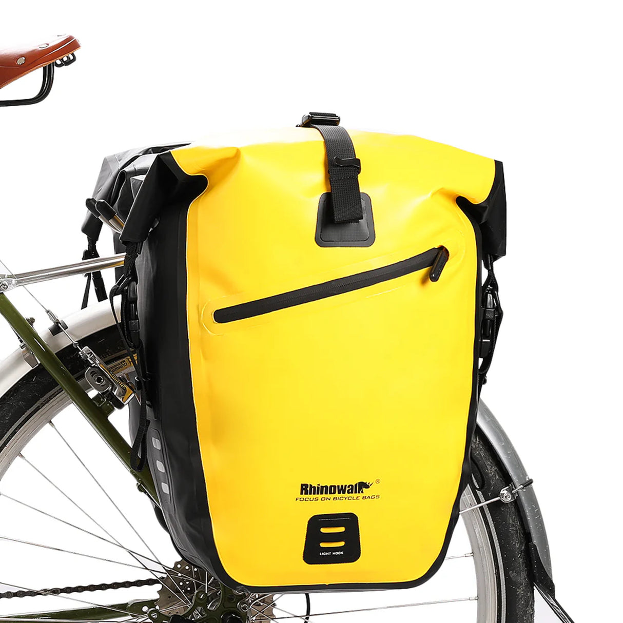 Sacoche de porte-bagages Rhinowalk 27L Jaune