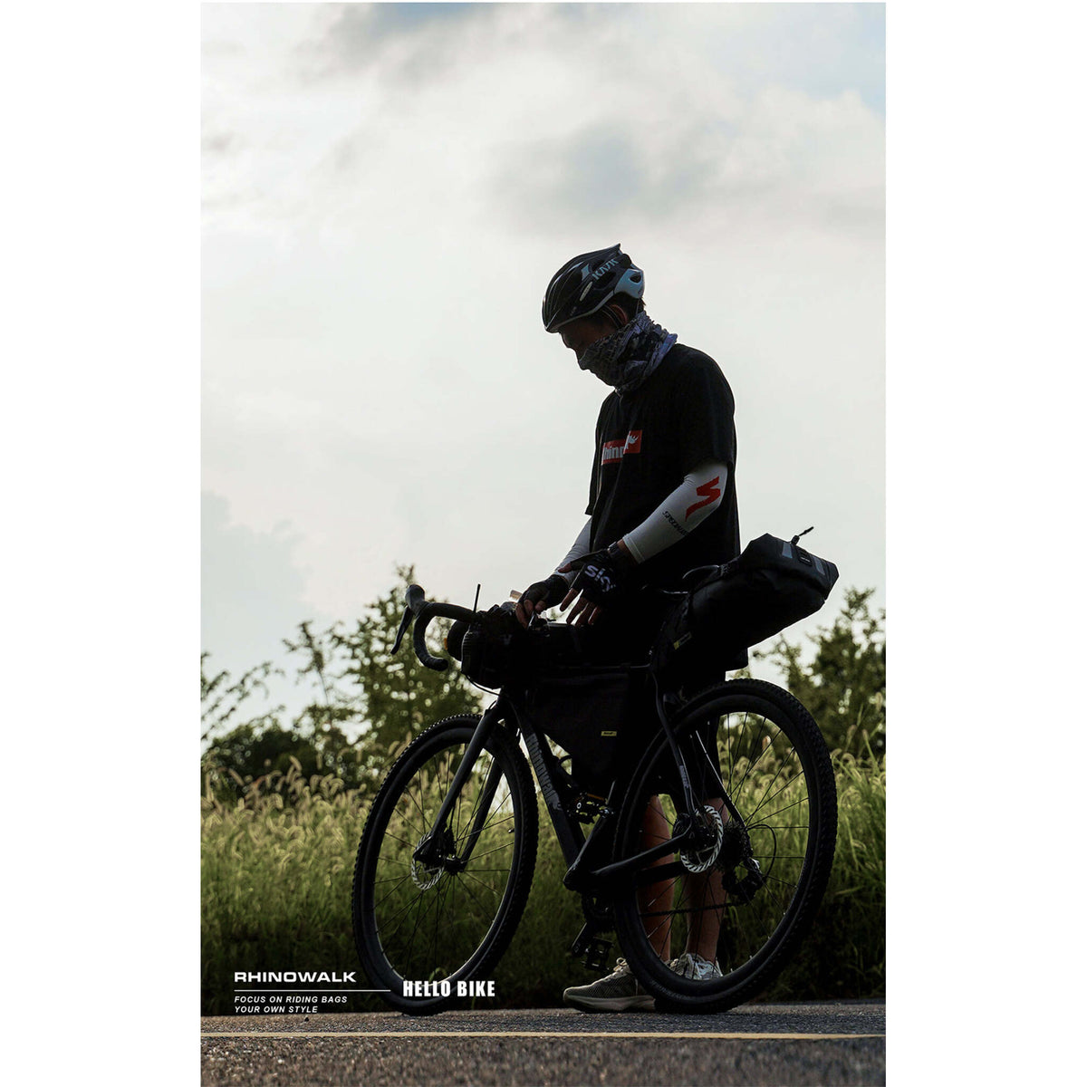 Sacoche de selle RHINOWALK Saddle Bag Noir