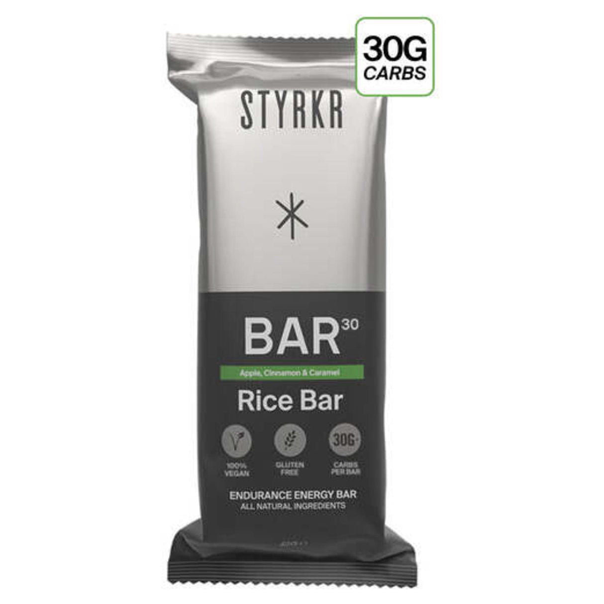 Barre énergétique Styrkr Bar30 Pommes, Cannelle, Caramel