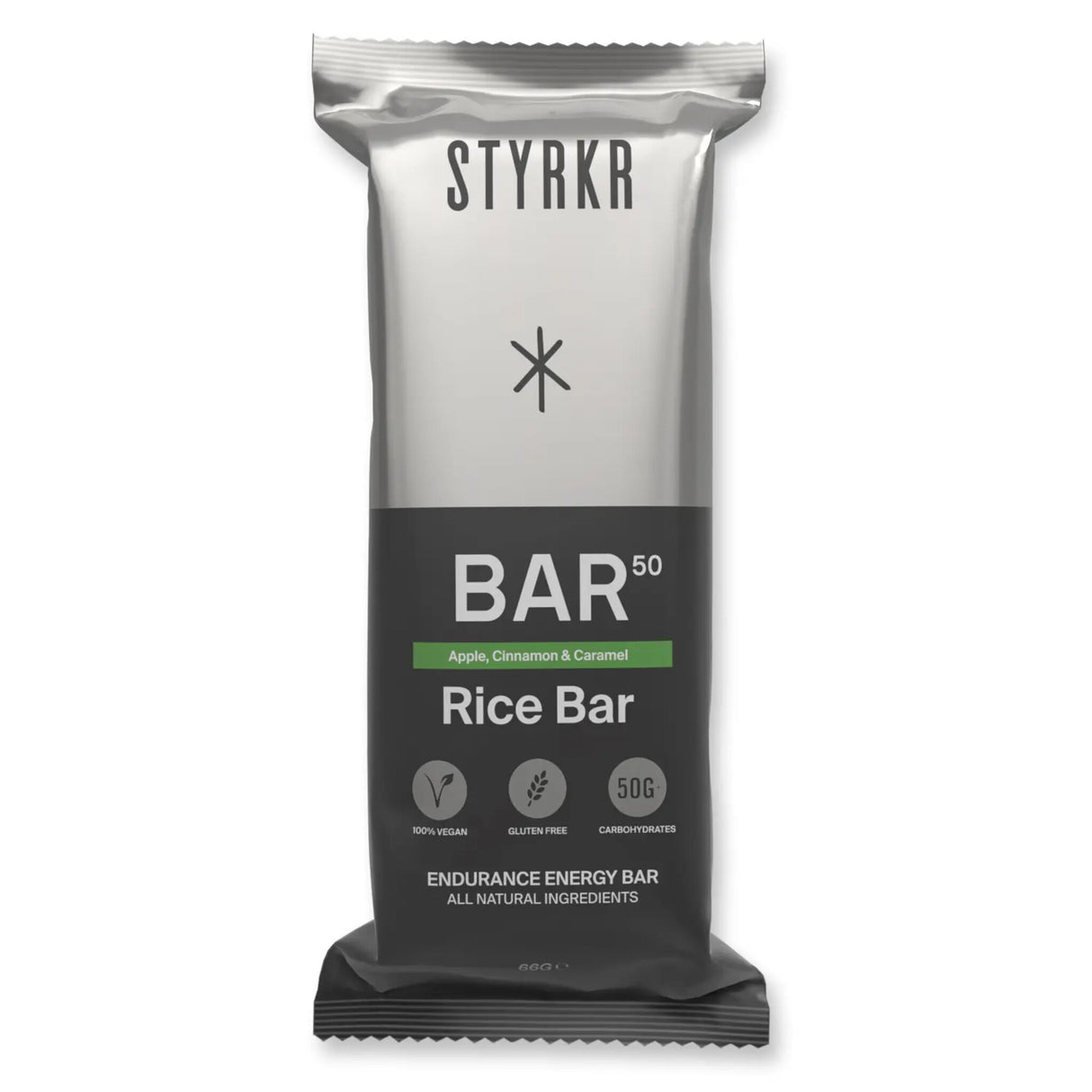 Boîte de 12 barres énergétiques Styrkr BAR50 Pommes, Cannelle, Caramel