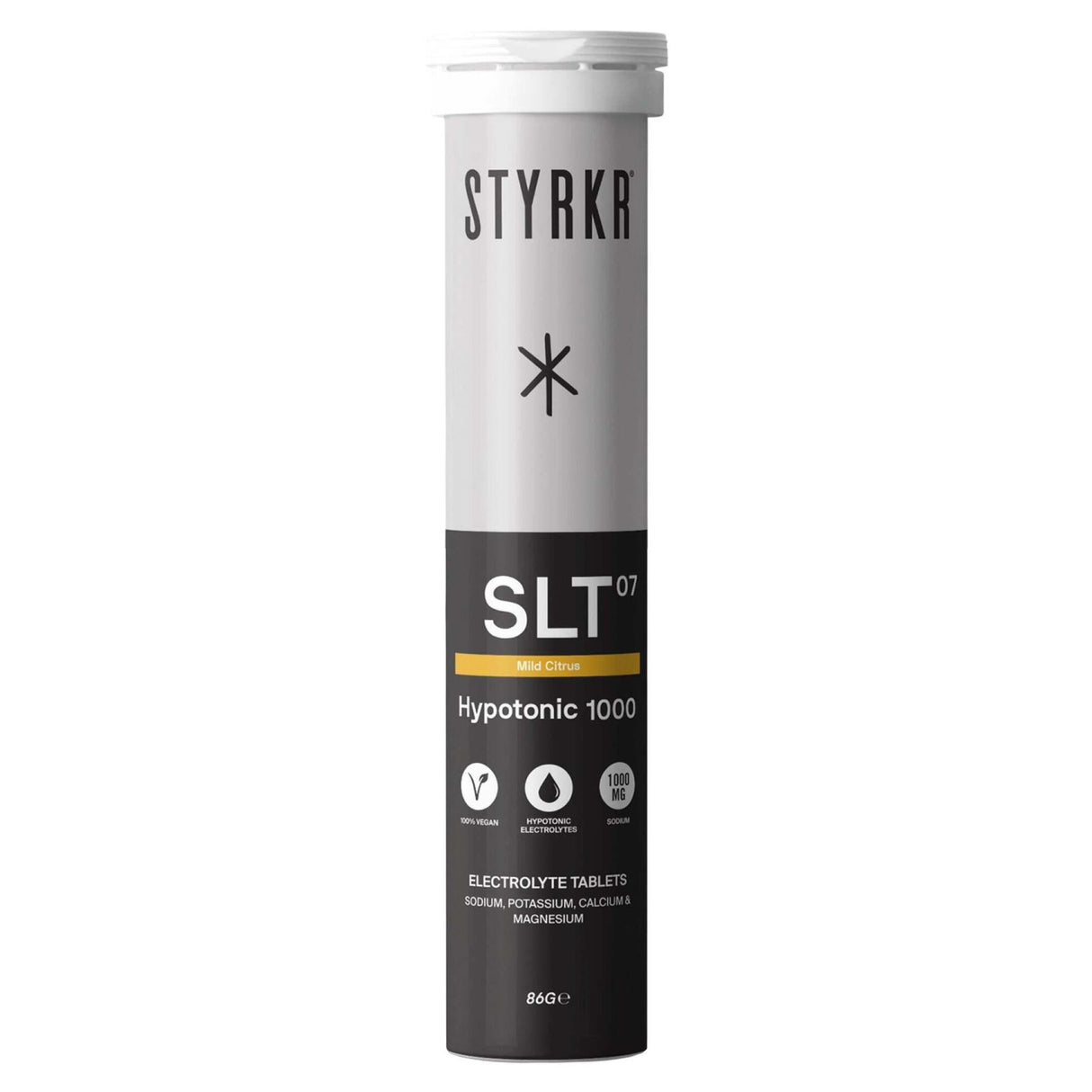 Boisson d'hydratation Styrkr Slt07 Electrolytes 500Mg Saveur Agrumes