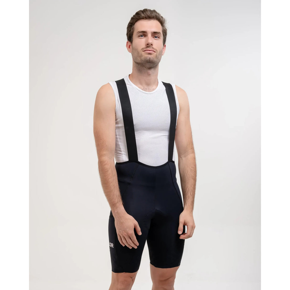 Cuissard à bretelles VELOR Cargo Homme Noir