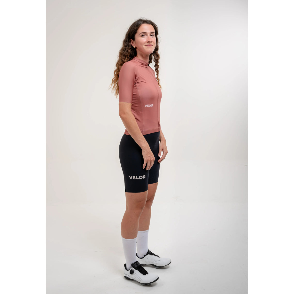 Maillot à manches courtes VELOR Femme Dunes Red