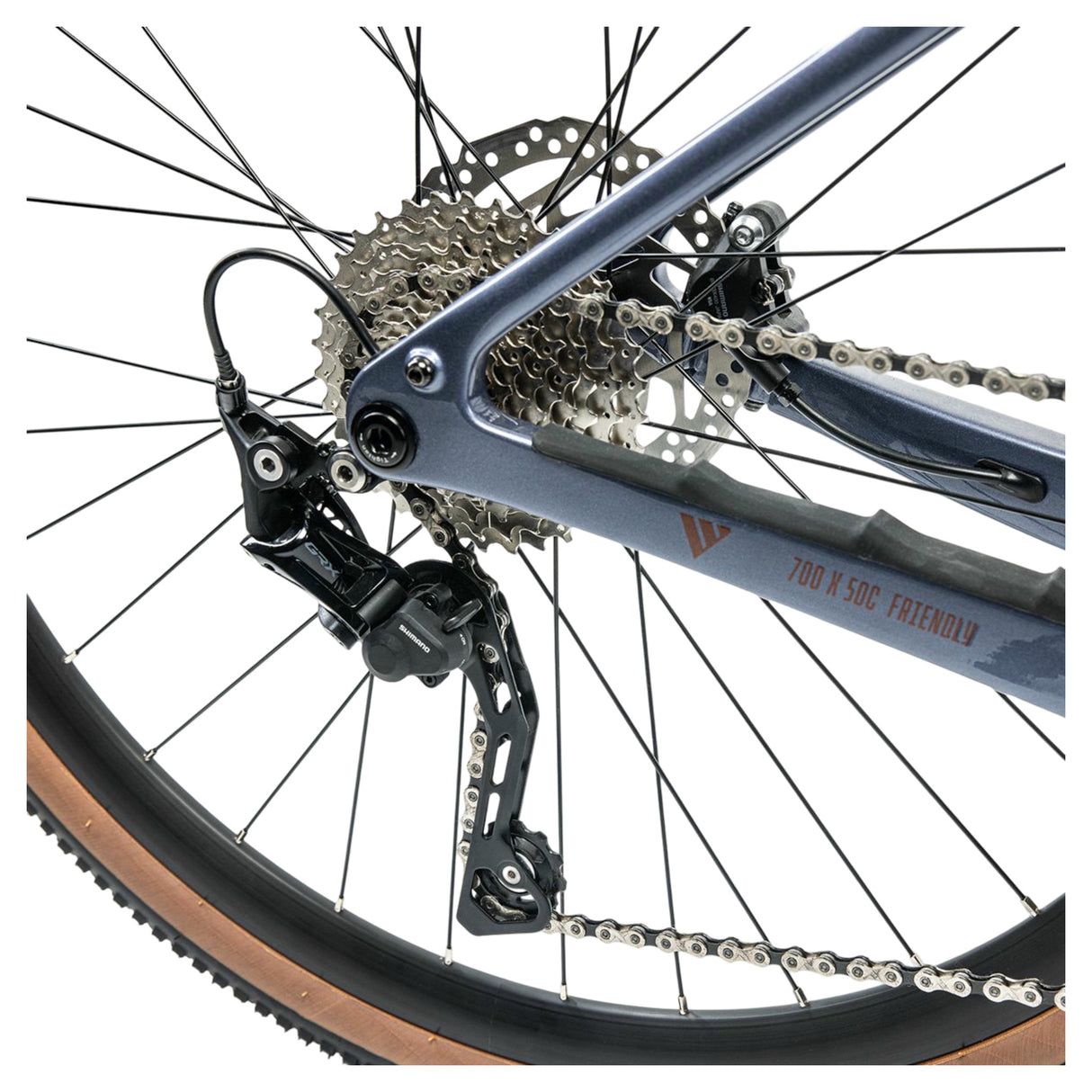Vélo gravel Welt G200 Fiord Bleu