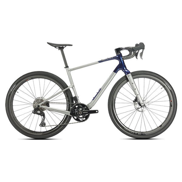 Vélo gravel Sunn Venture Air S1 Double Argent/Bleu