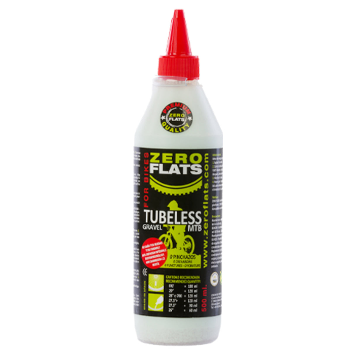 Sealant ZERO FLATS Tubeless Gravel/VTT