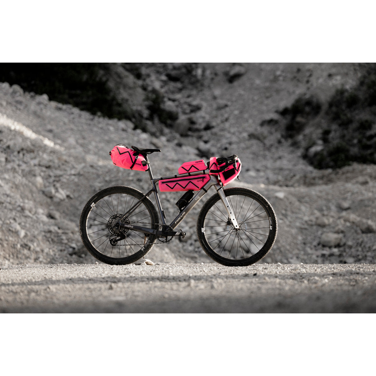 Sacoche de guidon Cyclite FOOD POUCH / 02 Pink Rush
