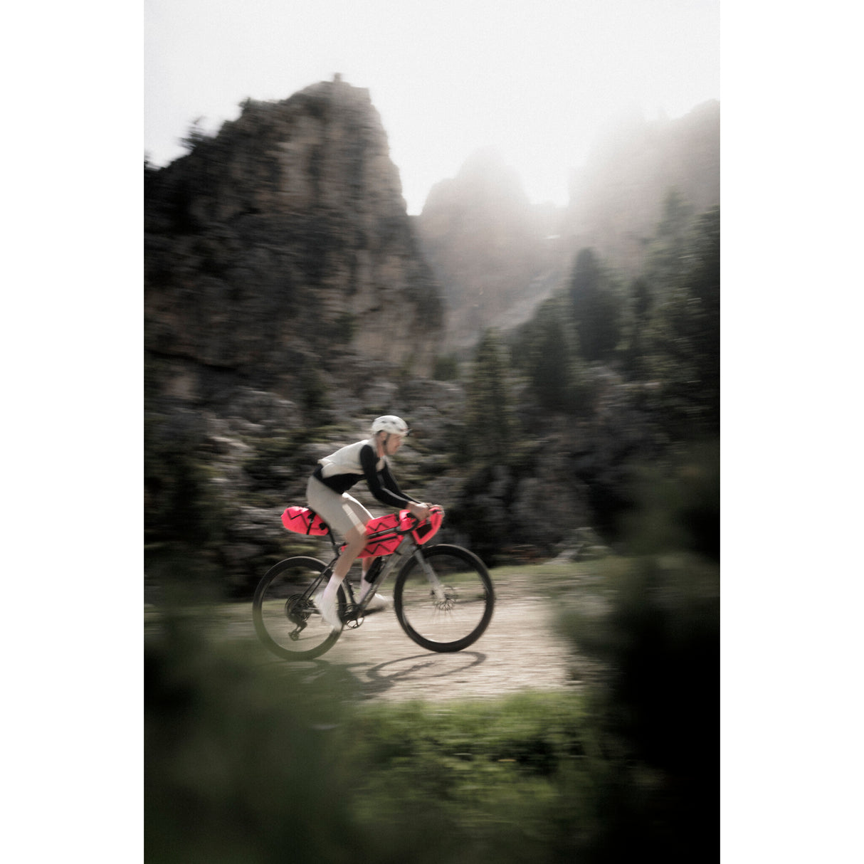 Sacoche de cadre Cyclite TOP TUBE BAG / 03 Pink Rush