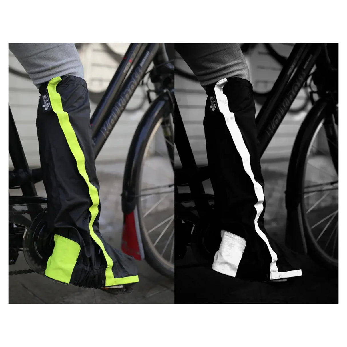 Surchaussures de vélo SPAD DE VILLE Savatsech Noir