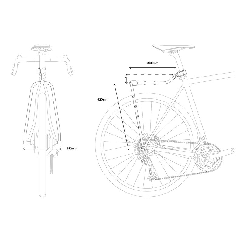 Porte-bagages Restrap Switch Cargo Rack - 1.5mm